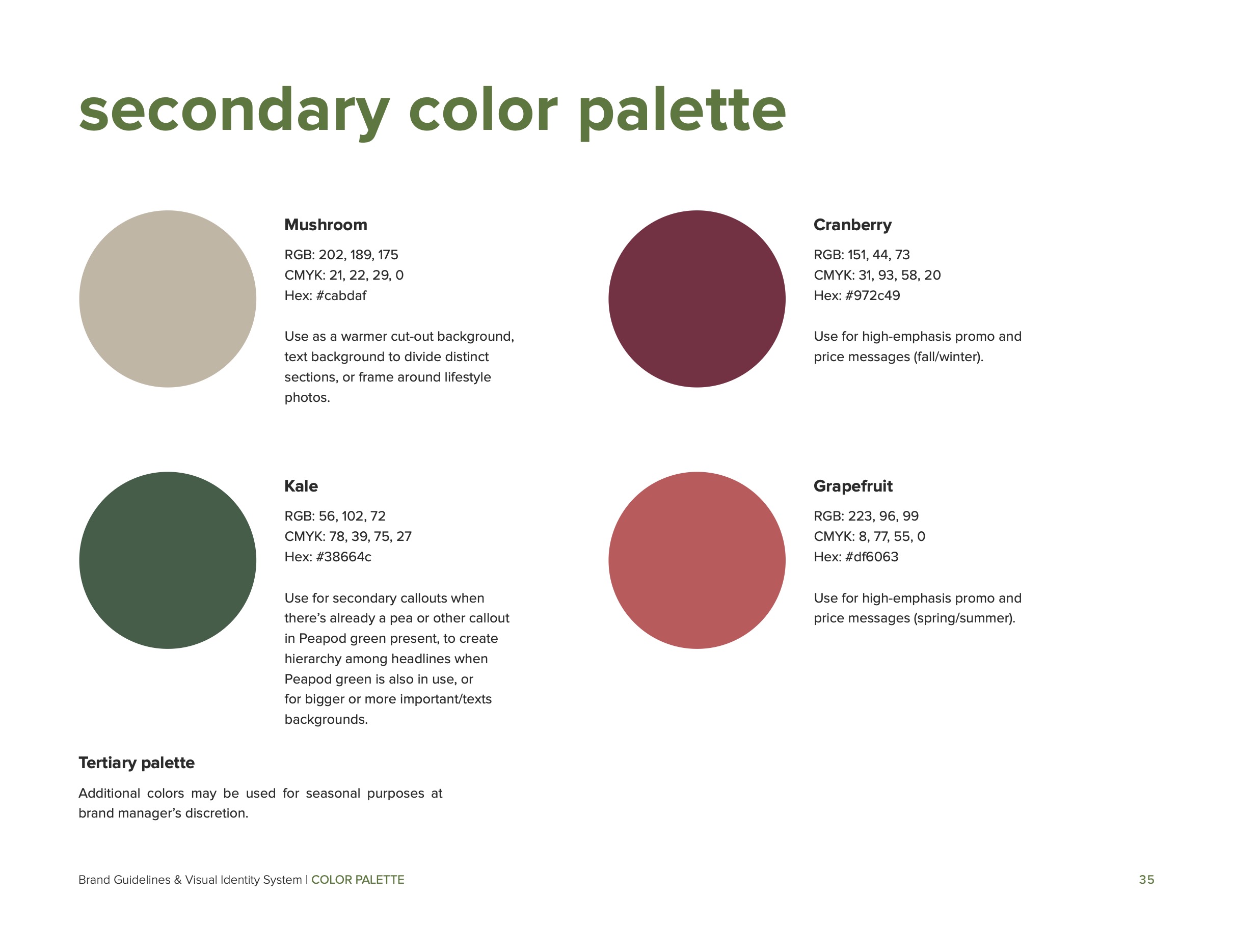 Peapod Brand Guidelines